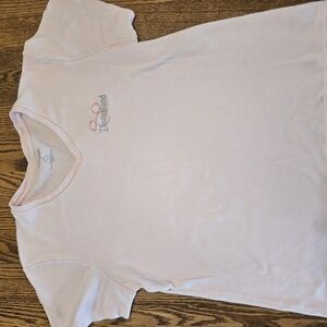 Disney Pink Short Sleeve Tee with Subtle Texture